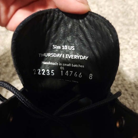 3 Mens Thursday Boot Co Captain Sz 10 Brown Leather Marino Matte Terracotta - Picture 2 of 10